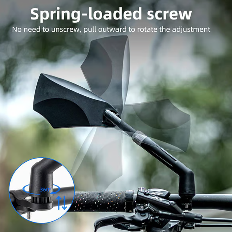 🔥360° adjustable mirror for bicycle handlebars💯