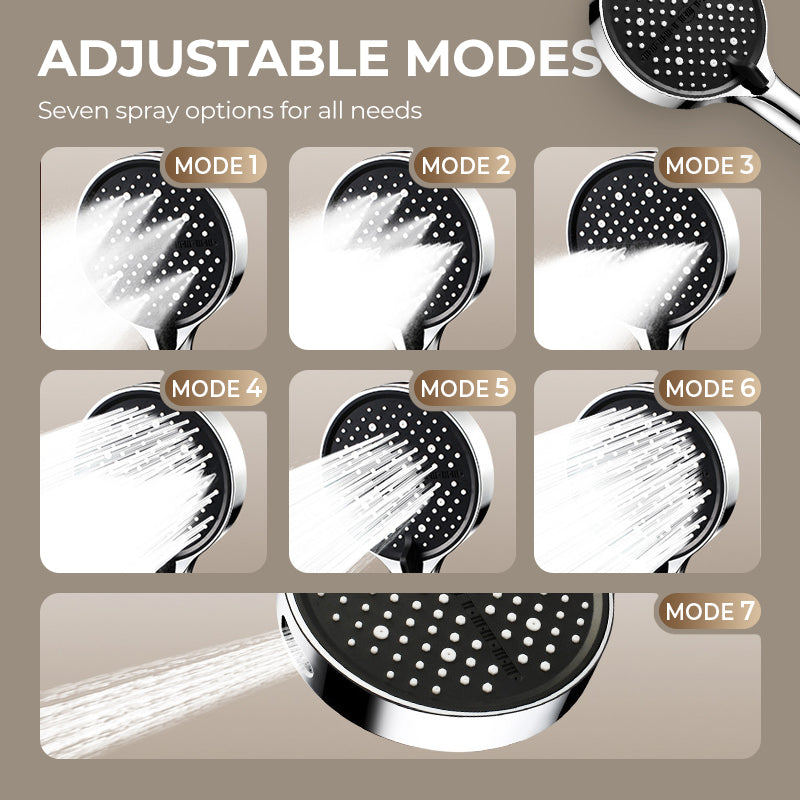🚿2026 High-Pressure Adjustable Rain Shower Set