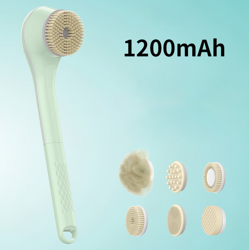 📢📢50% OFF !! ⏰Long-handled electric exfoliating bath brush