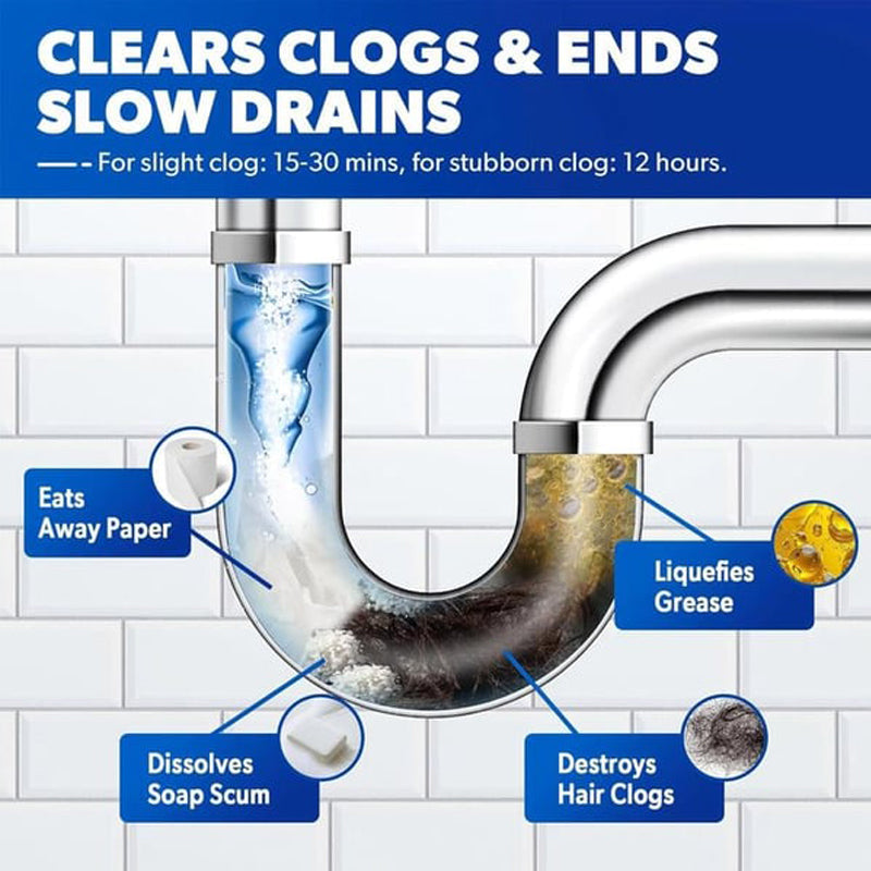 2026 Bestseller🔥Powerful Drain Cleaner Gel
