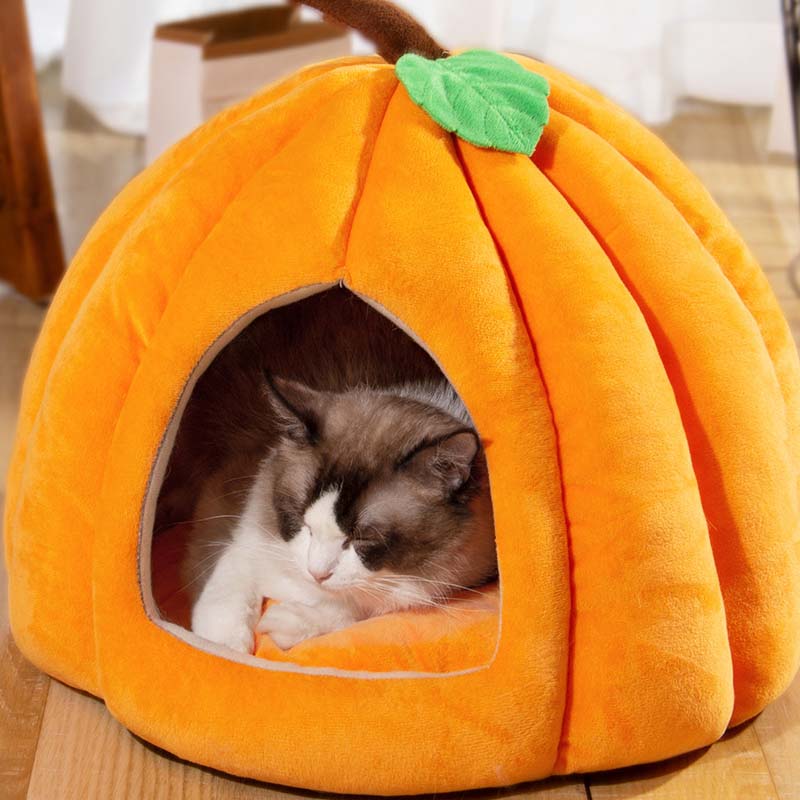 💥50% OFF🐾Warm & Cozy Semi-Enclosed Pet Bed