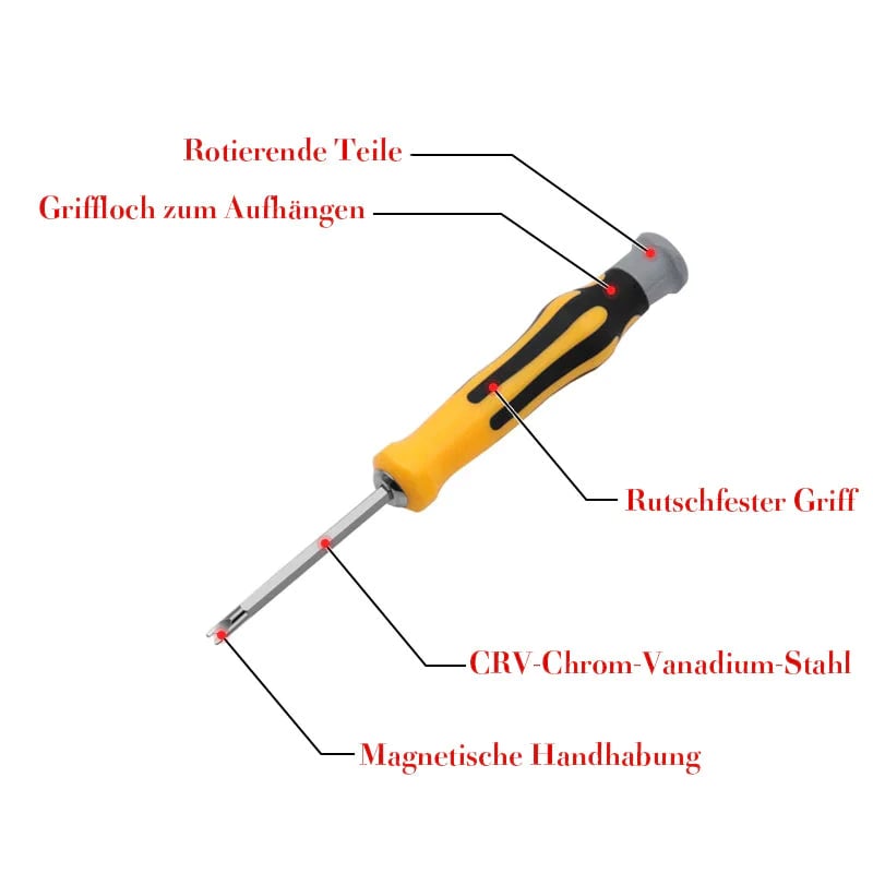 Multifunction screwdriver set