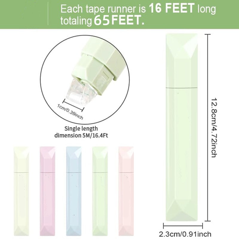 🎅Xmas Hot Sales - 50% 🌈4PCS Double Sided Tape Roller for Crafts