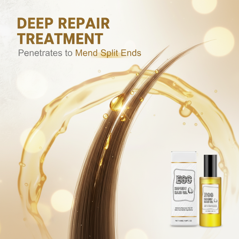 Nourishing and Repairing Hair End Smoothing and Hydrating Hair Oil