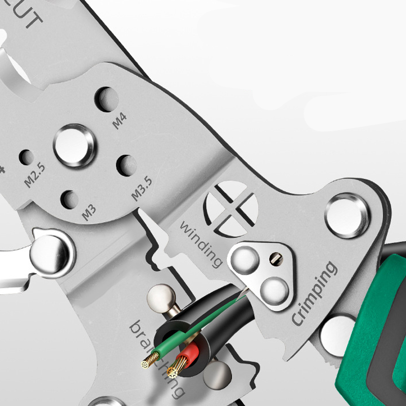 🔥 48% OFF! ⏰Multi-Function Foldable Wire Stripper with Voltage Tester