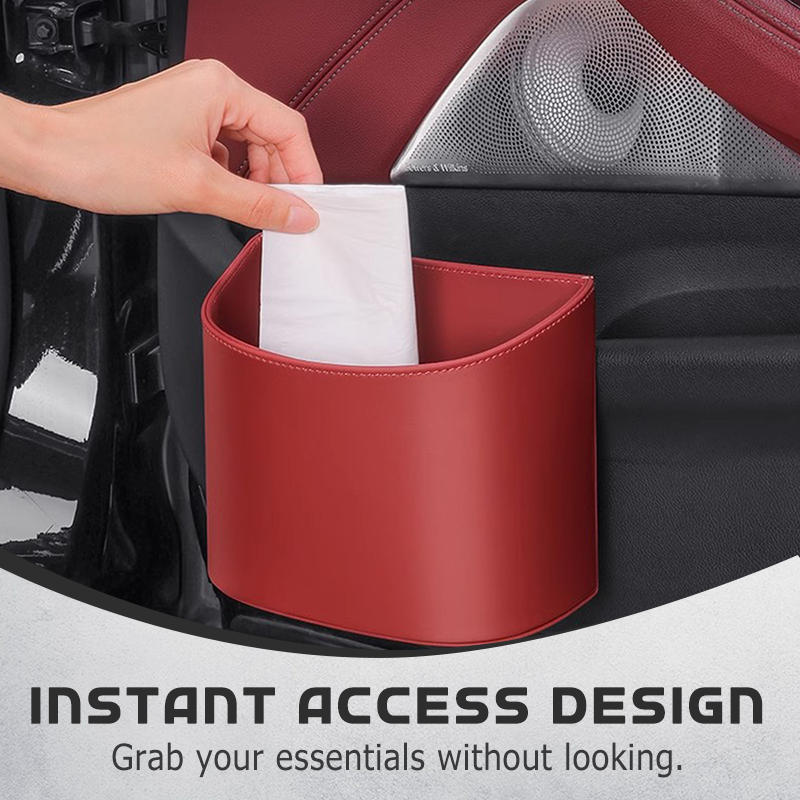 🥳 Buy 2 Get 1 Free 💞 50% Off 💞 Sales Exceed 50,000 Units! 🚗🧺 Genuine Leather Car Door Cup Holders!