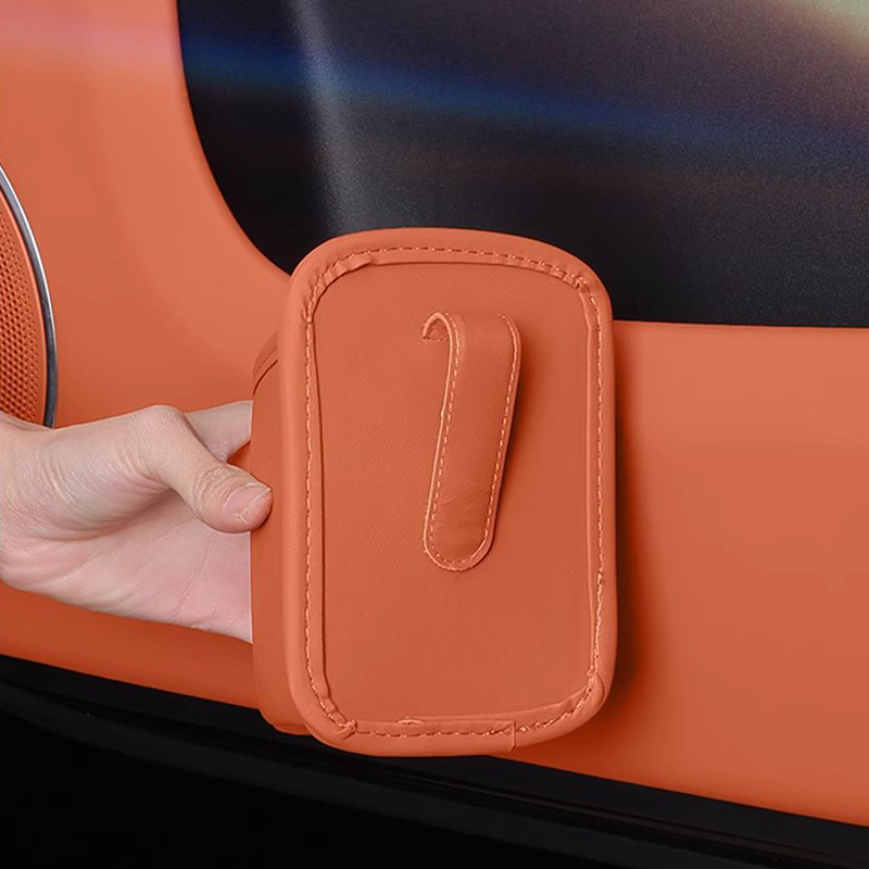 🥳 Buy 2 Get 1 Free 💞 50% Off 💞 Sales Exceed 50,000 Units! 🚗🧺 Genuine Leather Car Door Cup Holders!