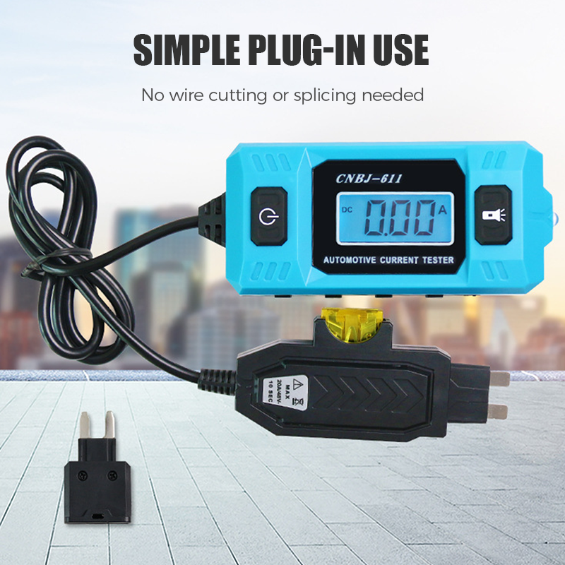 ⏳Time-Limited Special⏰Portable Automotive Current Tester for Car