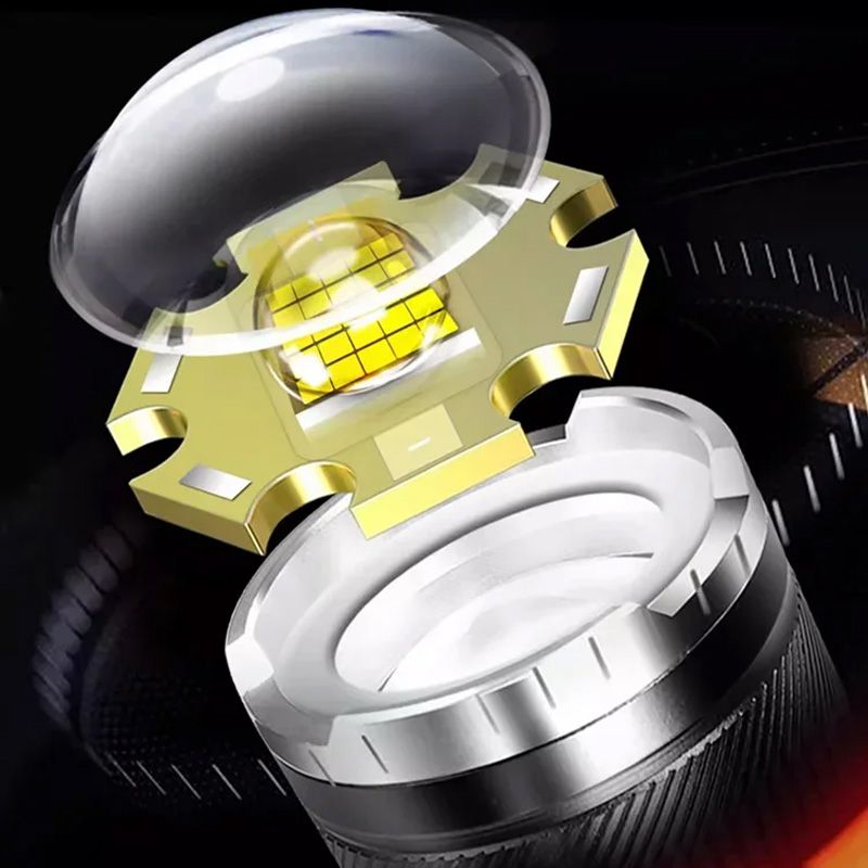 🔦☀️Ultimale Kompakttaschenlampe🌟🌟7.500 Lumen & 4.900m Reichweite