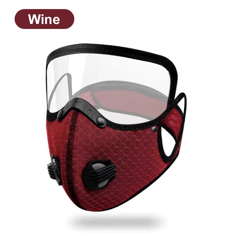 🏍️ LIMITED-TIME 50% OFF! ✨ Windproof  Mask & Goggles – Anti-UV, 5-Layer Filter, Adjustable 🔧