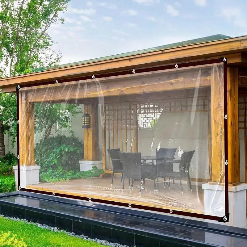 ⏳Limited-time 50% off⏰Heavy-Duty Transparent Waterproof Insulated Tarp🛡️🌧️