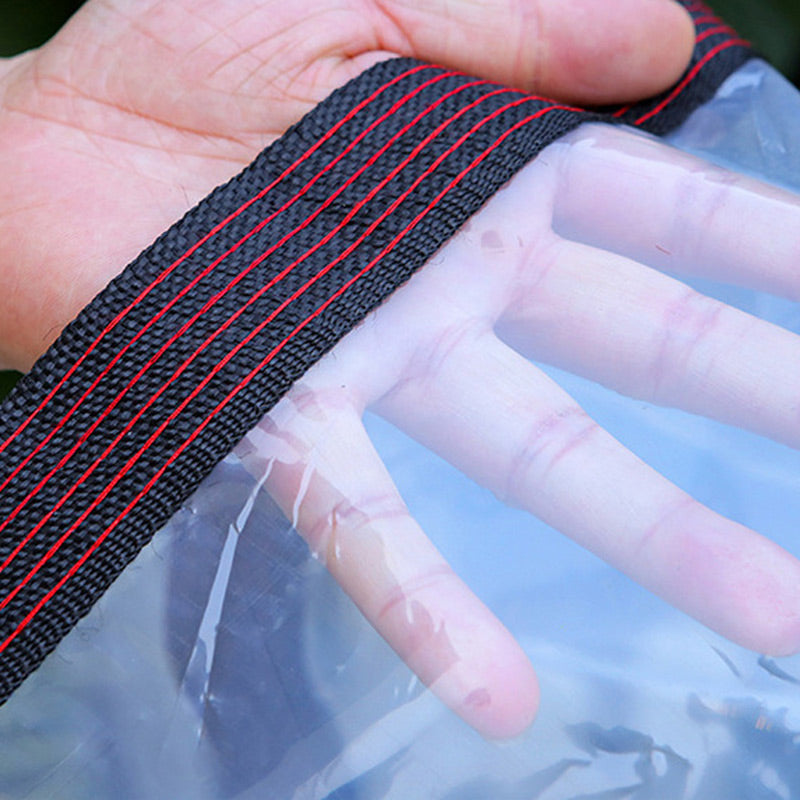 ⏳Limited-time 50% off⏰Heavy-Duty Transparent Waterproof Insulated Tarp🛡️🌧️