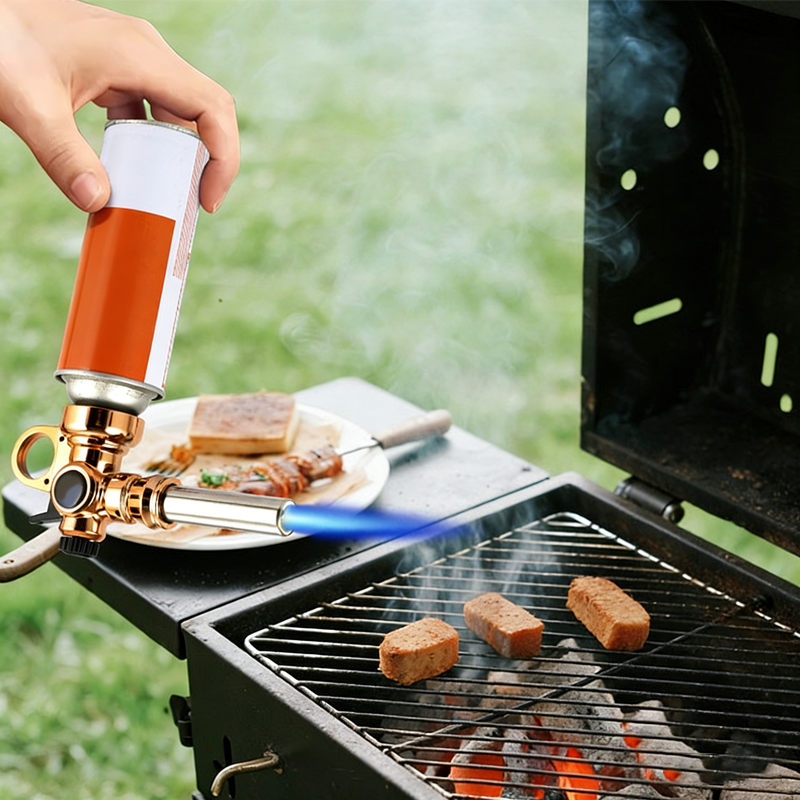 Professional Butane Torch Head with Automatic Ignition
