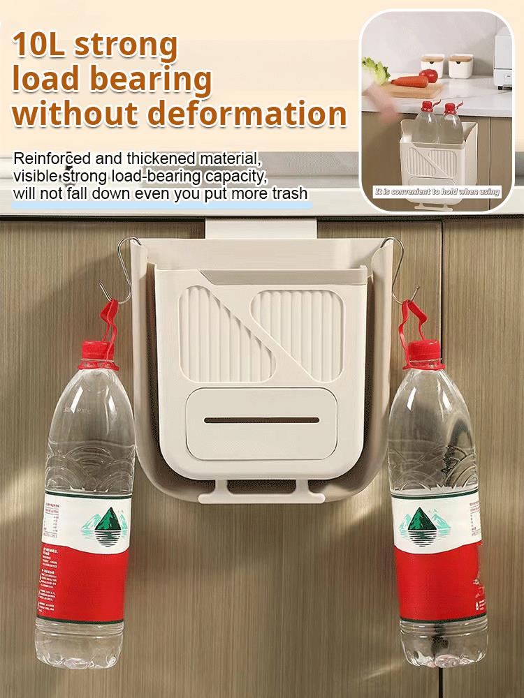 ⏳【Limited Offer】50% OFF !💥Folding Hanging Kitchen Waste Trash Can