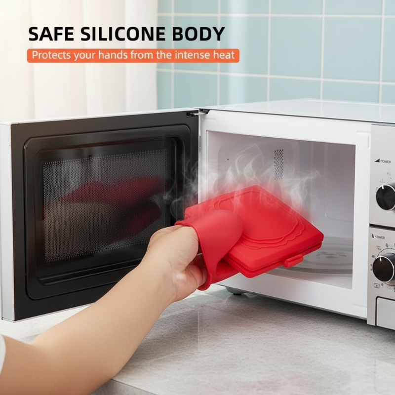 🥪 50% OFF NOW! 🔥 Microwave Toaster & Sandwich Maker – Fast Cooking, Non-Stick & Easy to Clean ✨