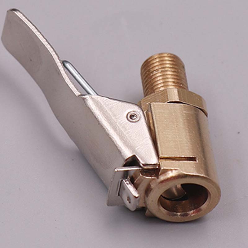 🚗 BUY 1 GET 1 FREE!💨 Quick-Connect Tire Inflator Chuck Adapter – Solid Brass & Leak-Proof – Universal One-Hand Air Pump Nozzle 🔧