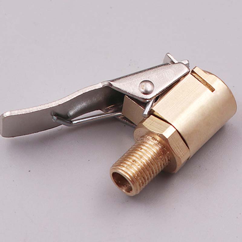 🚗 BUY 1 GET 1 FREE!💨 Quick-Connect Tire Inflator Chuck Adapter – Solid Brass & Leak-Proof – Universal One-Hand Air Pump Nozzle 🔧