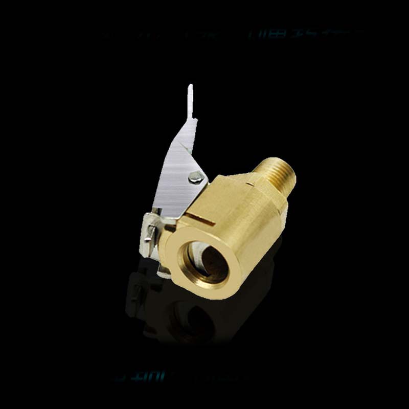 🚗 BUY 1 GET 1 FREE!💨 Quick-Connect Tire Inflator Chuck Adapter – Solid Brass & Leak-Proof – Universal One-Hand Air Pump Nozzle 🔧