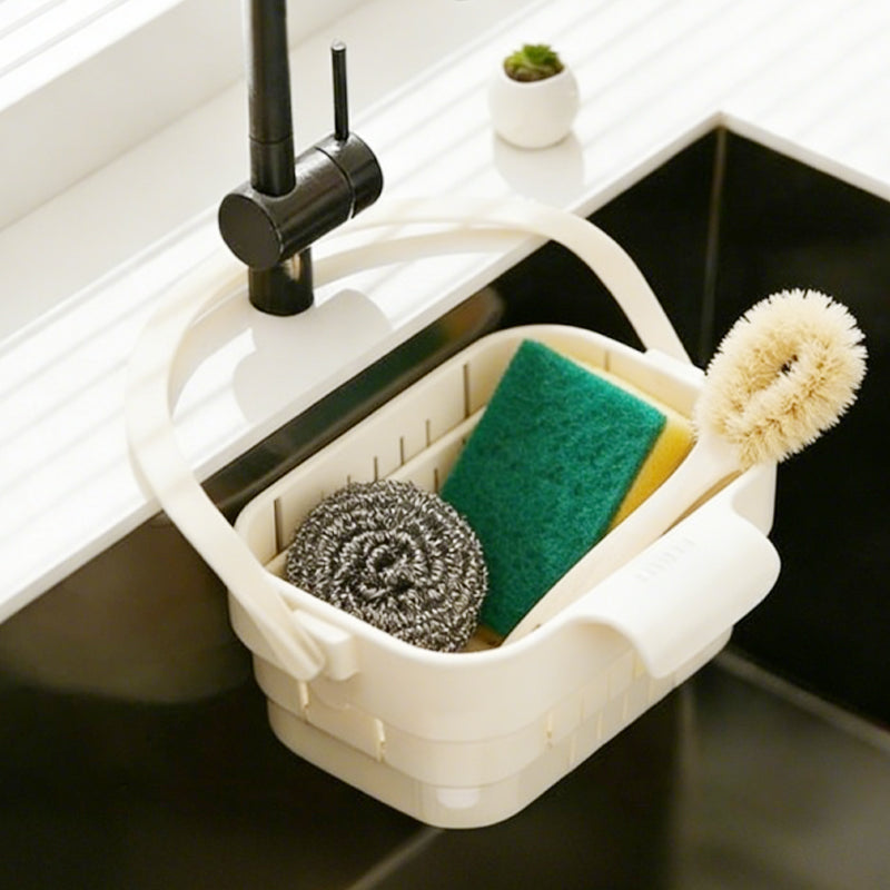 🥦🍅Collapsible Faucet-Hanging Sink Strainer Basket