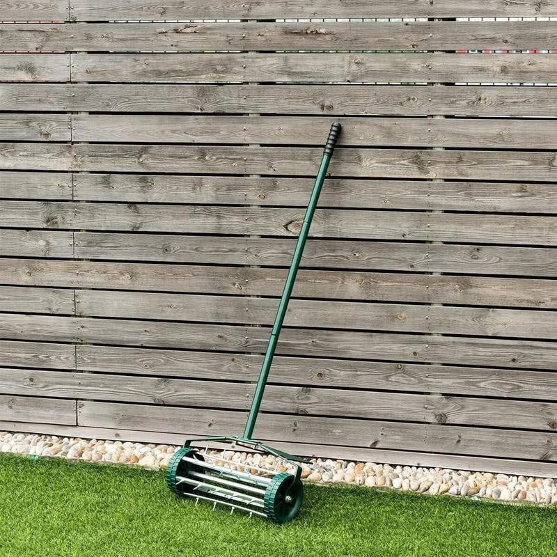 ⏳Limited-time 50% off⏰Rolling Lawn Aerator with Handle🏡🌱