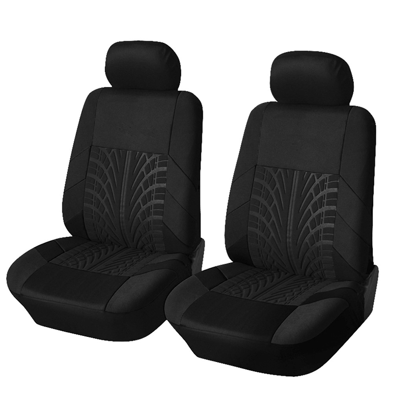 Car Seat Cover Set with Tire Tread Pattern