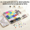 💎Flatback Crystal Bedazzling Rhinestones for Crafting