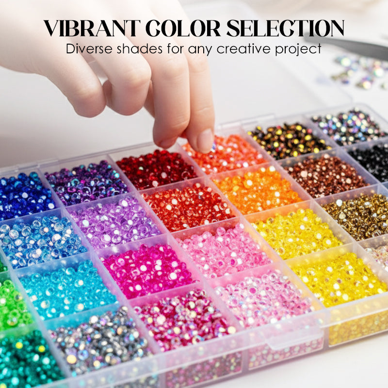 💎Flatback Crystal Bedazzling Rhinestones for Crafting
