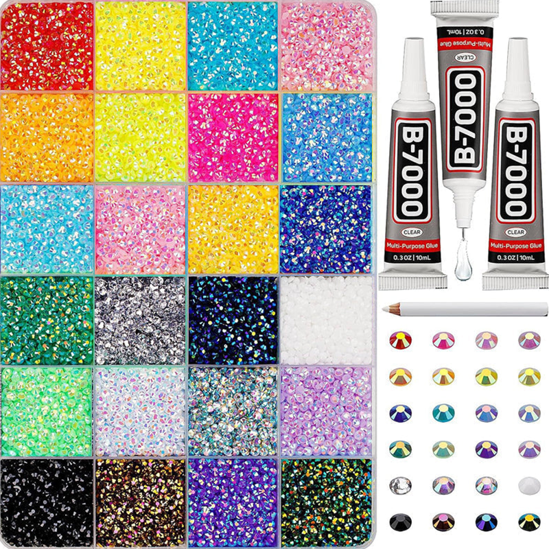 💎Flatback Crystal Bedazzling Rhinestones for Crafting
