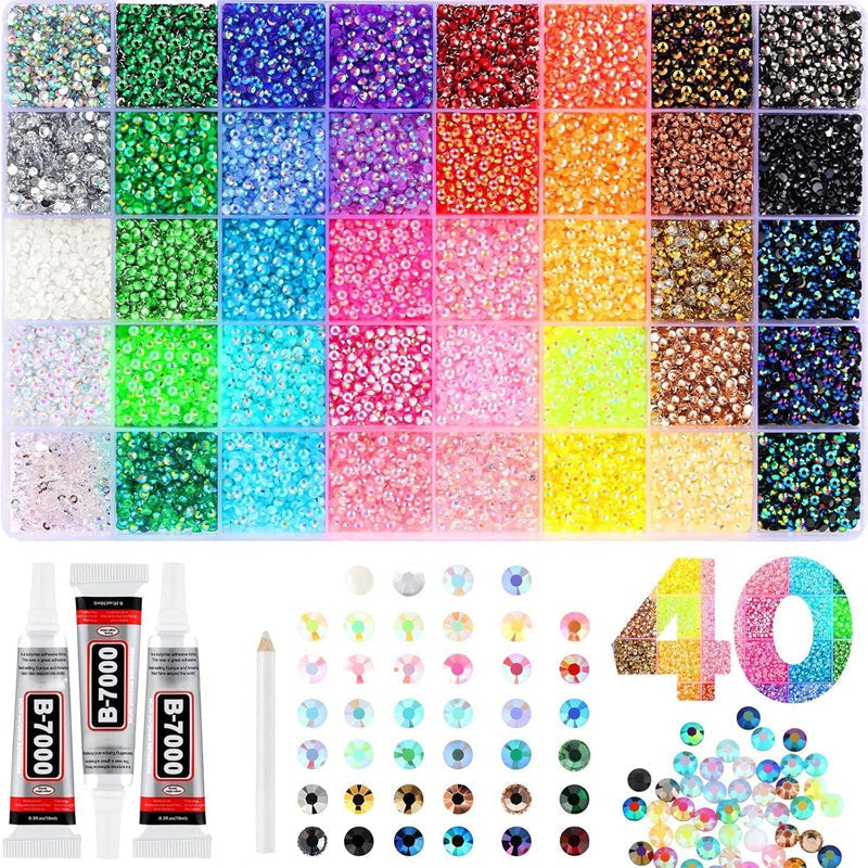 💎Flatback Crystal Bedazzling Rhinestones for Crafting