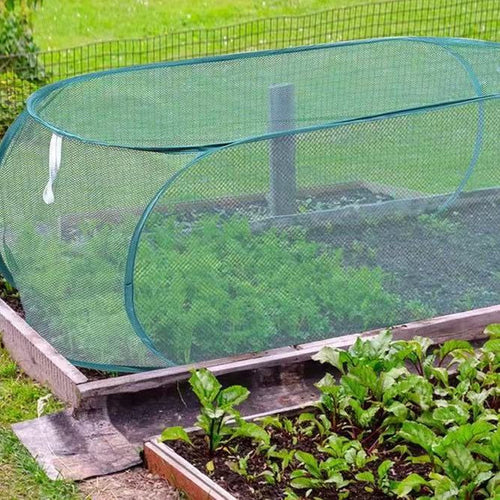 Foldable Pop-Up Plant Mesh Cover – Protects Plants, Breathable Design & Easy Setup 🌿