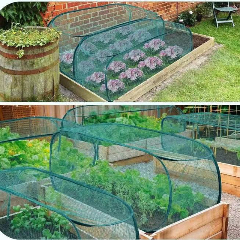 Foldable Pop-Up Plant Mesh Cover – Protects Plants, Breathable Design & Easy Setup 🌿