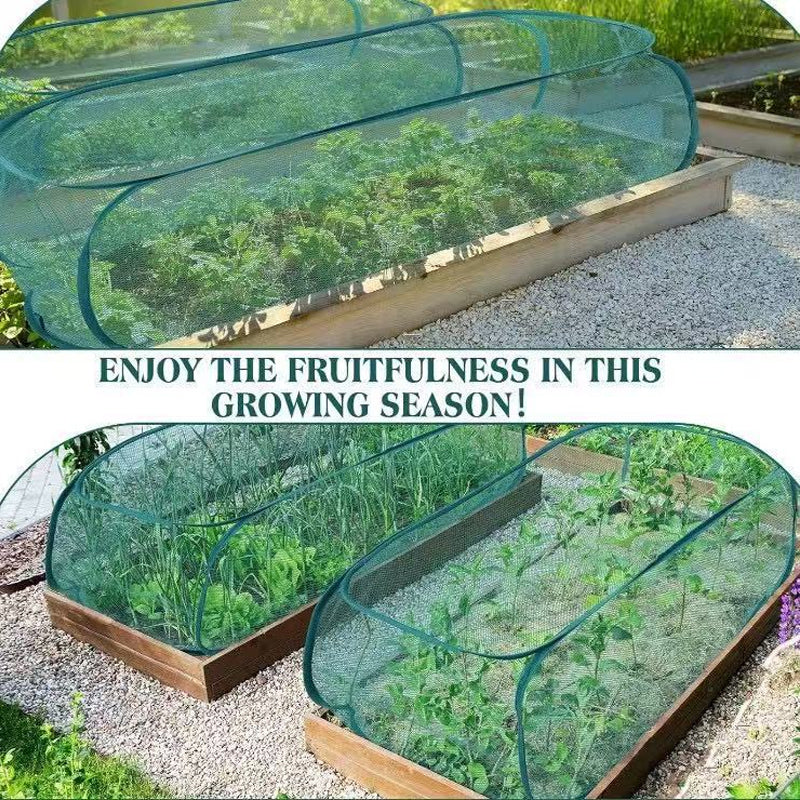Foldable Pop-Up Plant Mesh Cover – Protects Plants, Breathable Design & Easy Setup 🌿