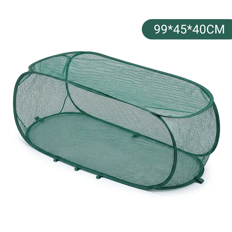 Foldable Pop-Up Plant Mesh Cover – Protects Plants, Breathable Design & Easy Setup 🌿