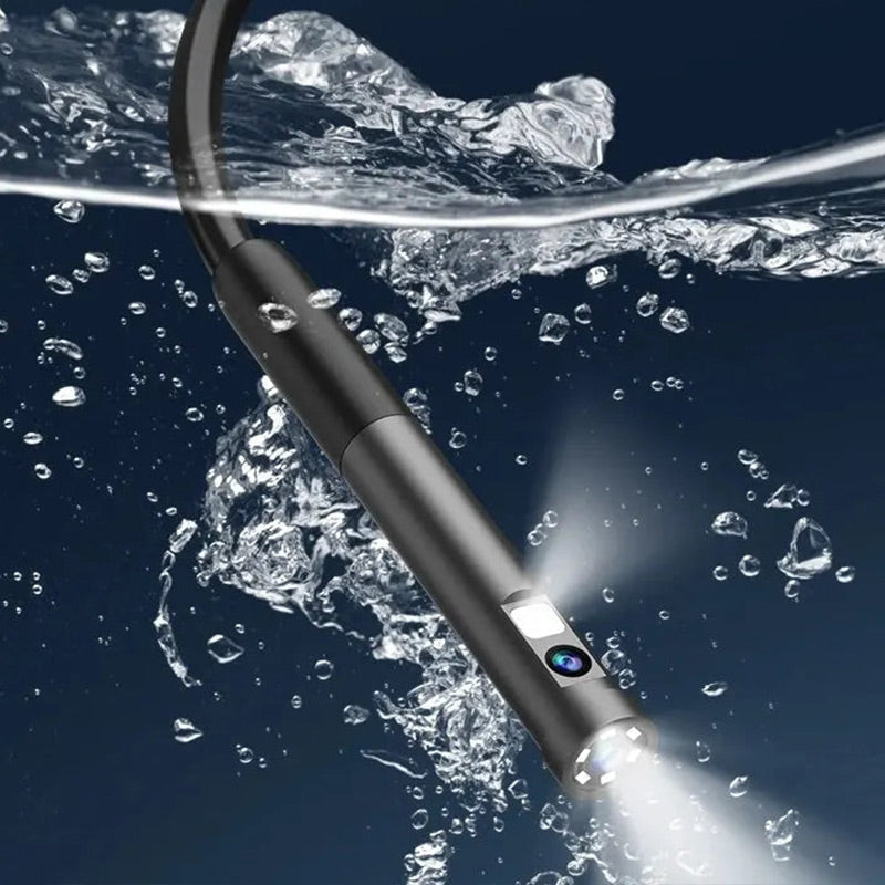 🔍 LIMITED-TIME 50% OFF! ✨ Waterproof Borescope Camera – Adjustable Light, USB-C, HD Imaging 💡