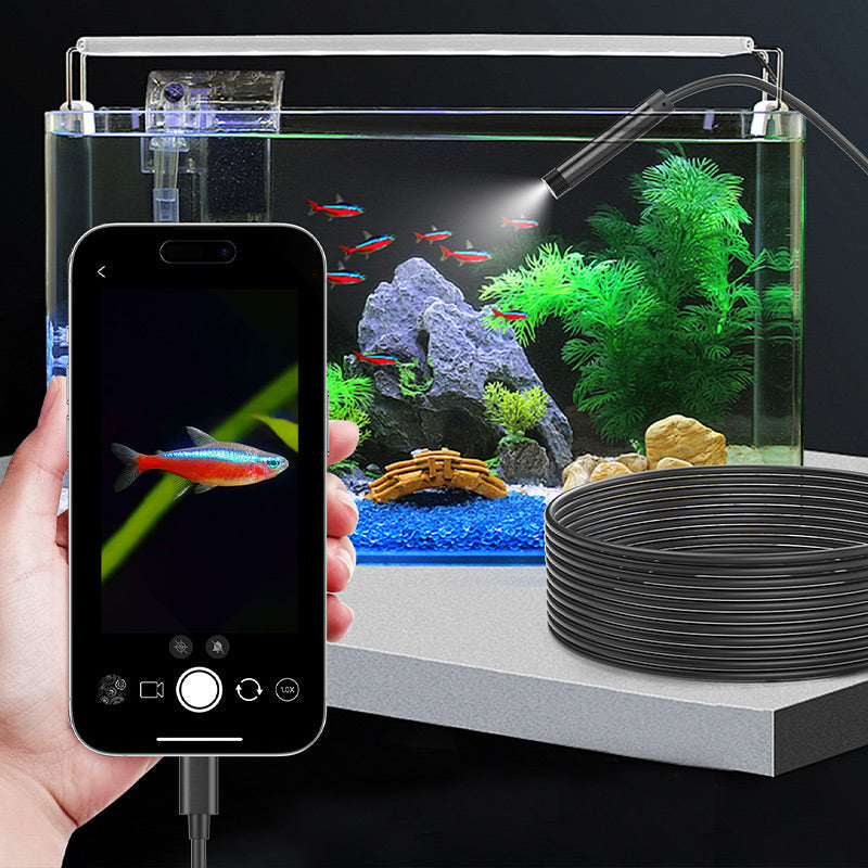 🔍 LIMITED-TIME 50% OFF! ✨ Waterproof Borescope Camera – Adjustable Light, USB-C, HD Imaging 💡