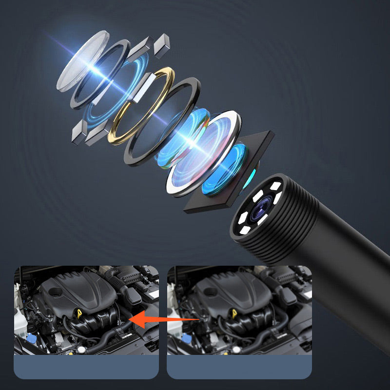 🔍 LIMITED-TIME 50% OFF! ✨ Waterproof Borescope Camera – Adjustable Light, USB-C, HD Imaging 💡