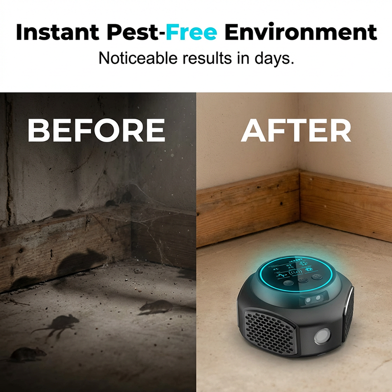 High-Power Ultrasonic Pest Repeller