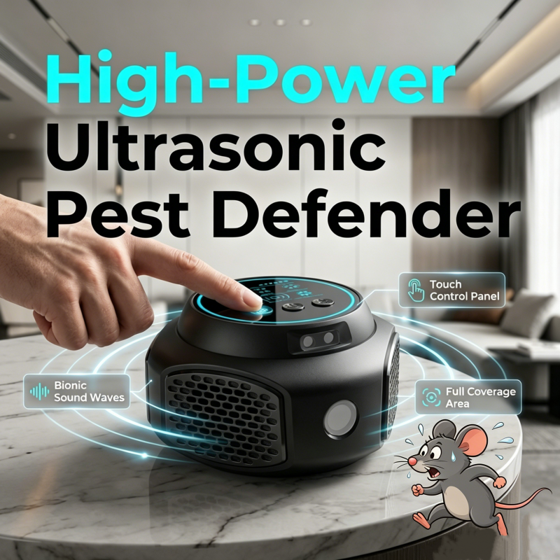 ⚡Limited-time 50% off! 【High-Power Ultrasonic Pest Repeller】— Rats and cockroaches will leave on their own—No chemicals needed, no extermination required! 🚫🐭