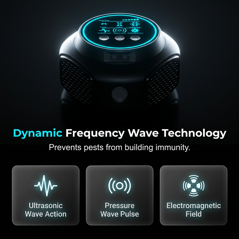 ⚡Limited-time 50% off! 【High-Power Ultrasonic Pest Repeller】— Rats and cockroaches will leave on their own—No chemicals needed, no extermination required! 🚫🐭