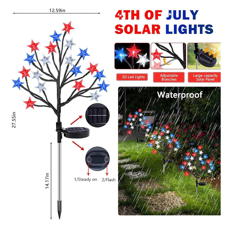 Solar Powered Outdoor Garden Stake Light