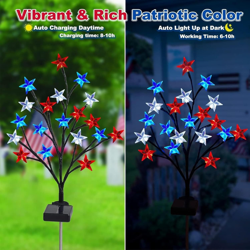 Solar Powered Outdoor Garden Stake Light