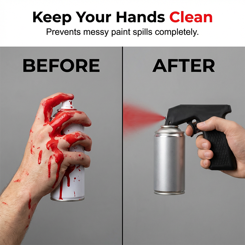 Aerosol Spray Can Trigger Handle