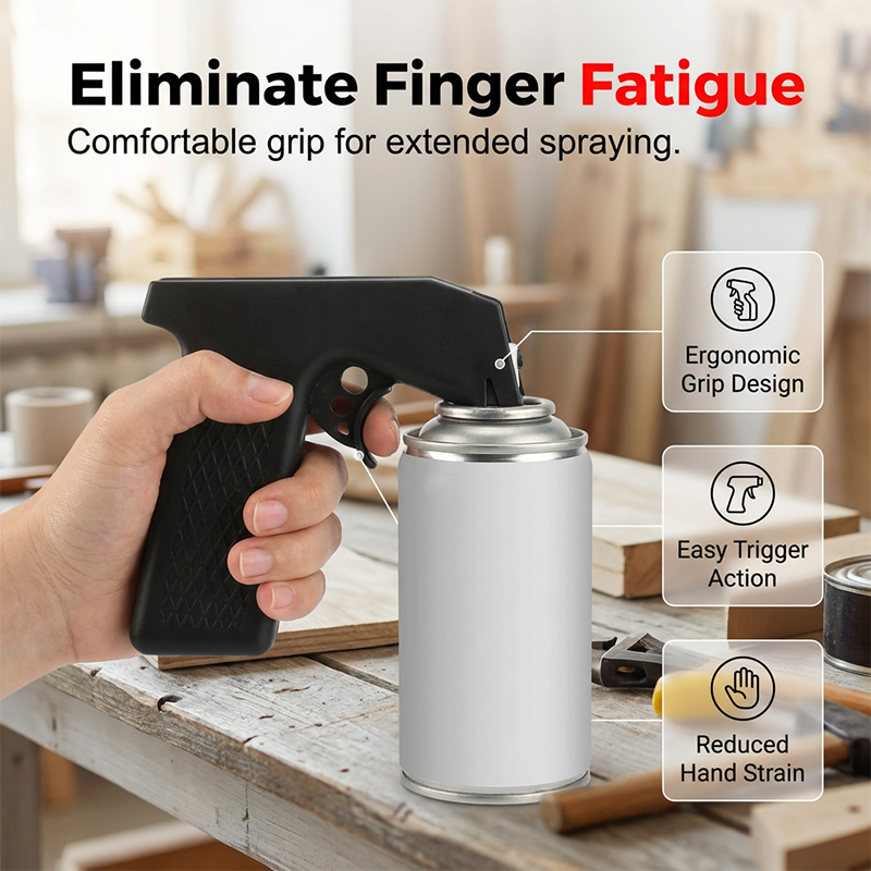 Aerosol Spray Can Trigger Handle