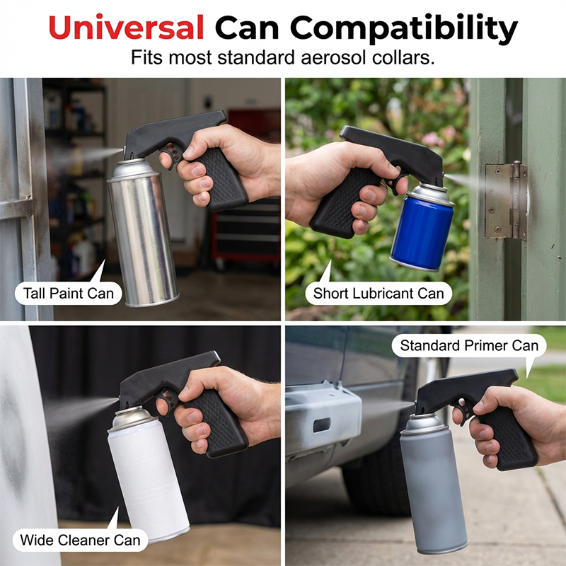 Aerosol Spray Can Trigger Handle
