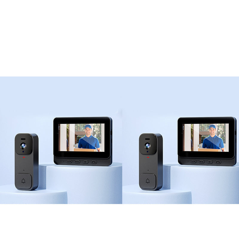 🏠⚡ LIMITED TIME 50% OFF! Smart Video Doorbell with 4.3" Display – Real-Time Monitoring & Two-Way Talk 🏡💖