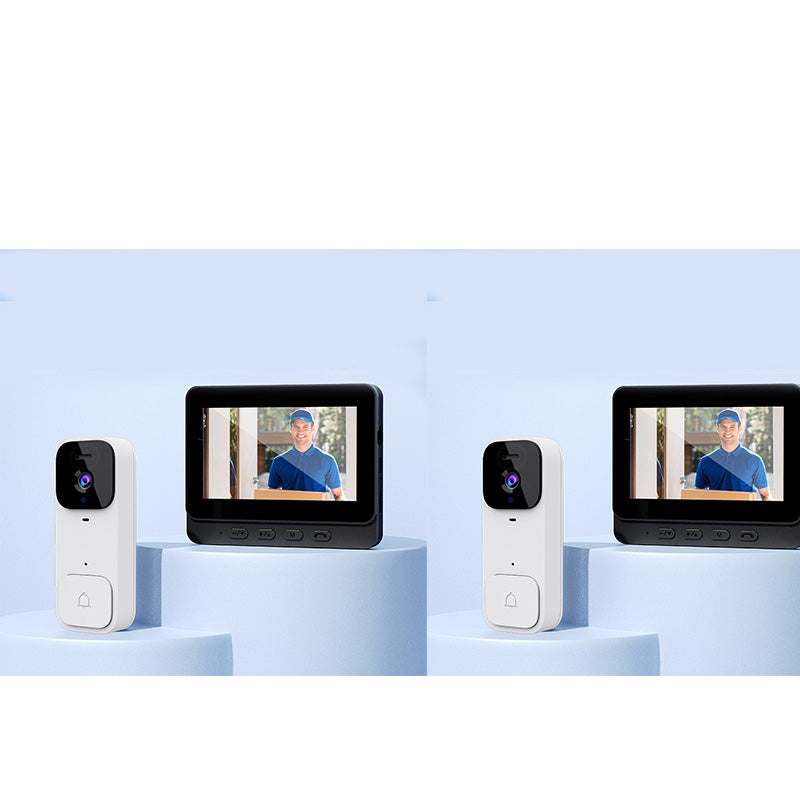 🏠⚡ LIMITED TIME 50% OFF! Smart Video Doorbell with 4.3" Display – Real-Time Monitoring & Two-Way Talk 🏡💖