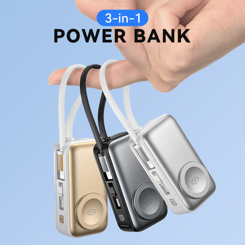 📱50% OFF NOW! 🔋3-in-1 Magnetic Wireless Power Bank