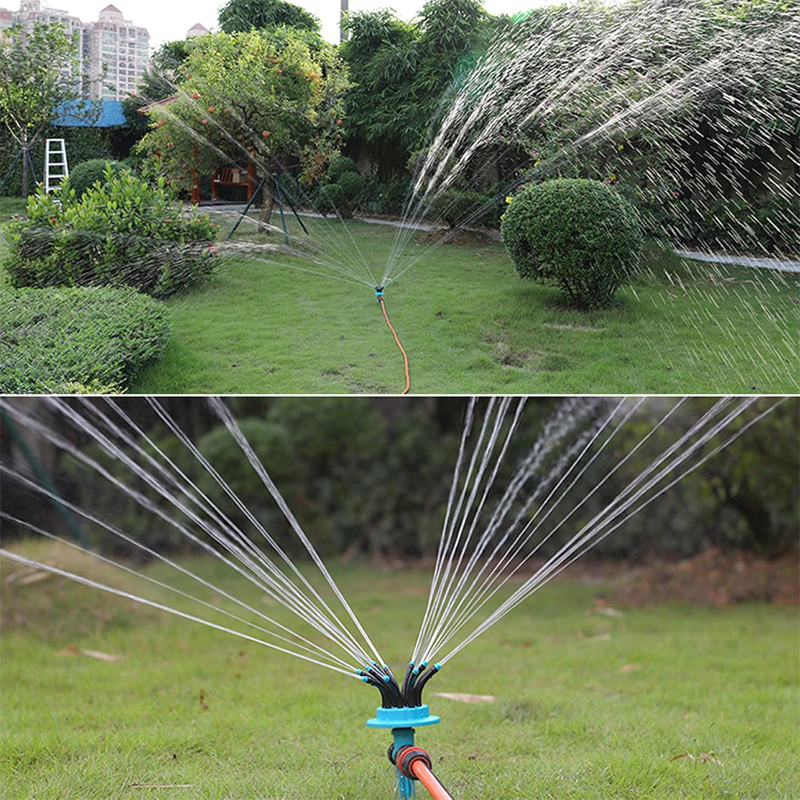 🔥Flexible 12-Nozzle Garden Sprinkler