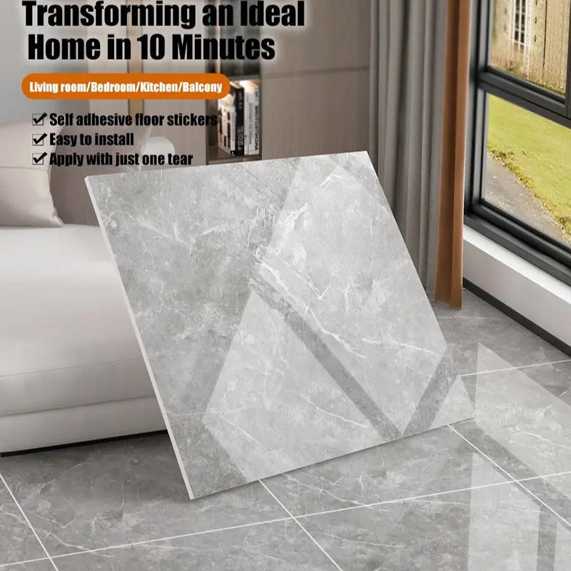 🧱 LIMITED-TIME 50% OFF! ✨ Self-Adhesive Floor Tile – Thickened, Waterproof, Peel & Stick ✨
