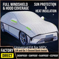 💥Car Windshield Snow Cover – All‑season, multi‑layer. Covers hood, glass & side windows. Strong straps, no slipping! 🚙💨